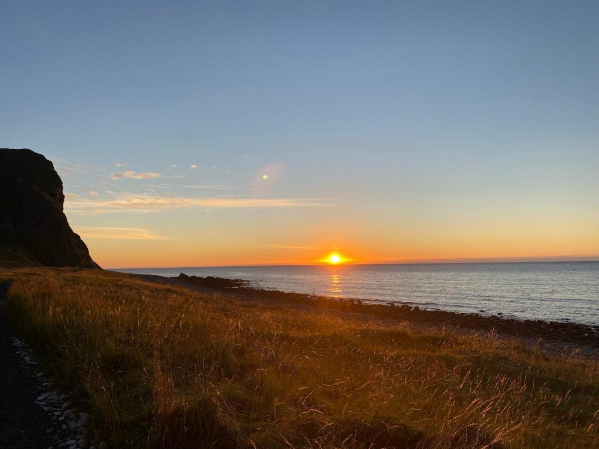 Unstad Cabin With Seaview Unnstad Экстерьер фото