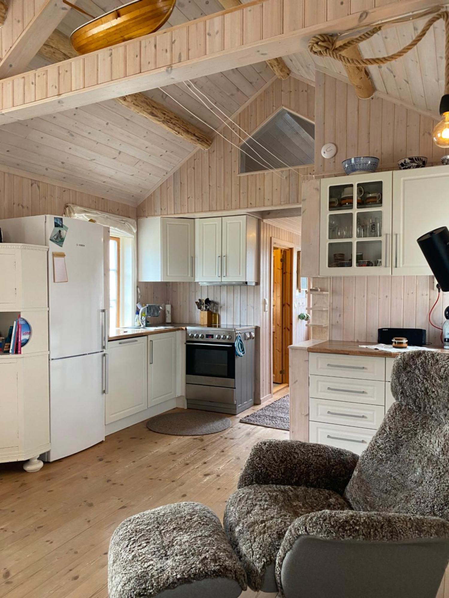 Unstad Cabin With Seaview Unnstad Экстерьер фото