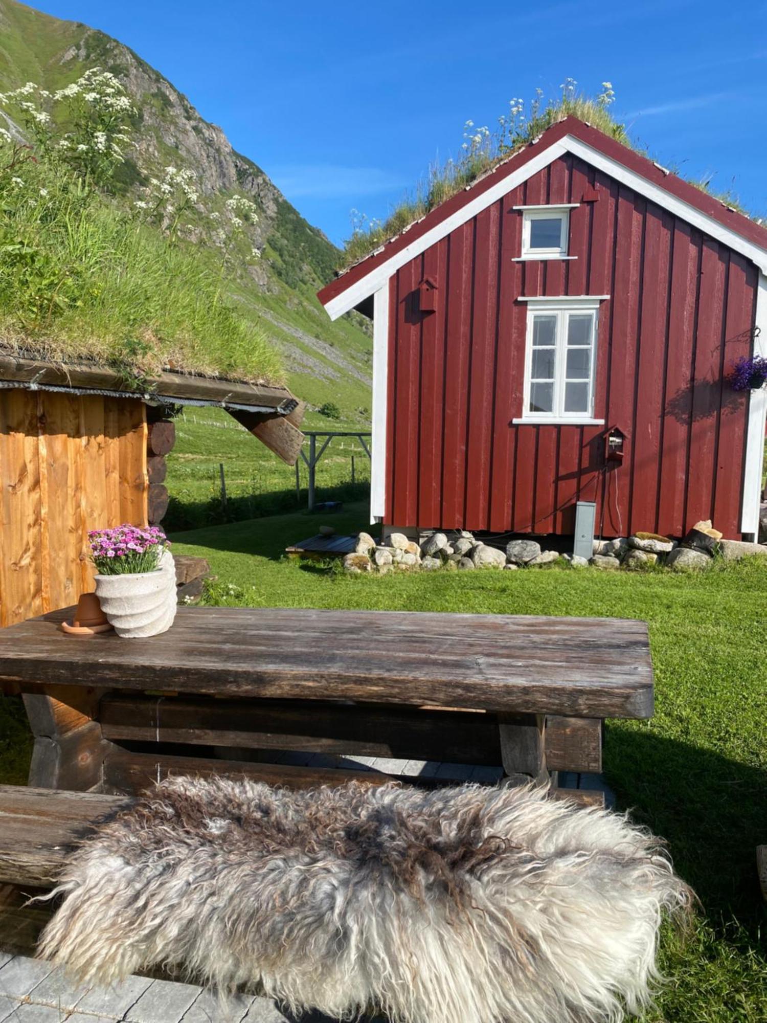 Unstad Cabin With Seaview Unnstad Экстерьер фото