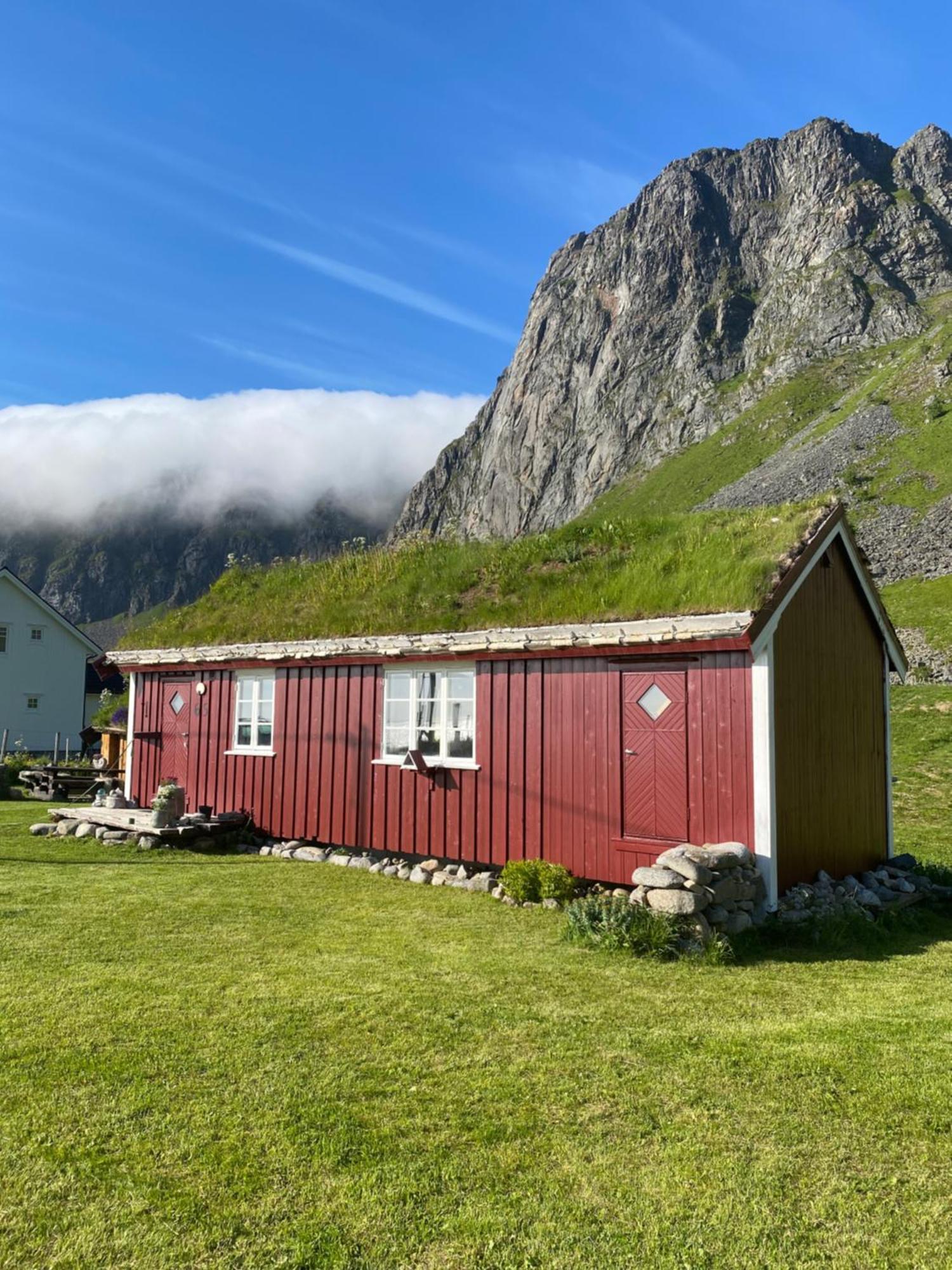 Unstad Cabin With Seaview Unnstad Экстерьер фото